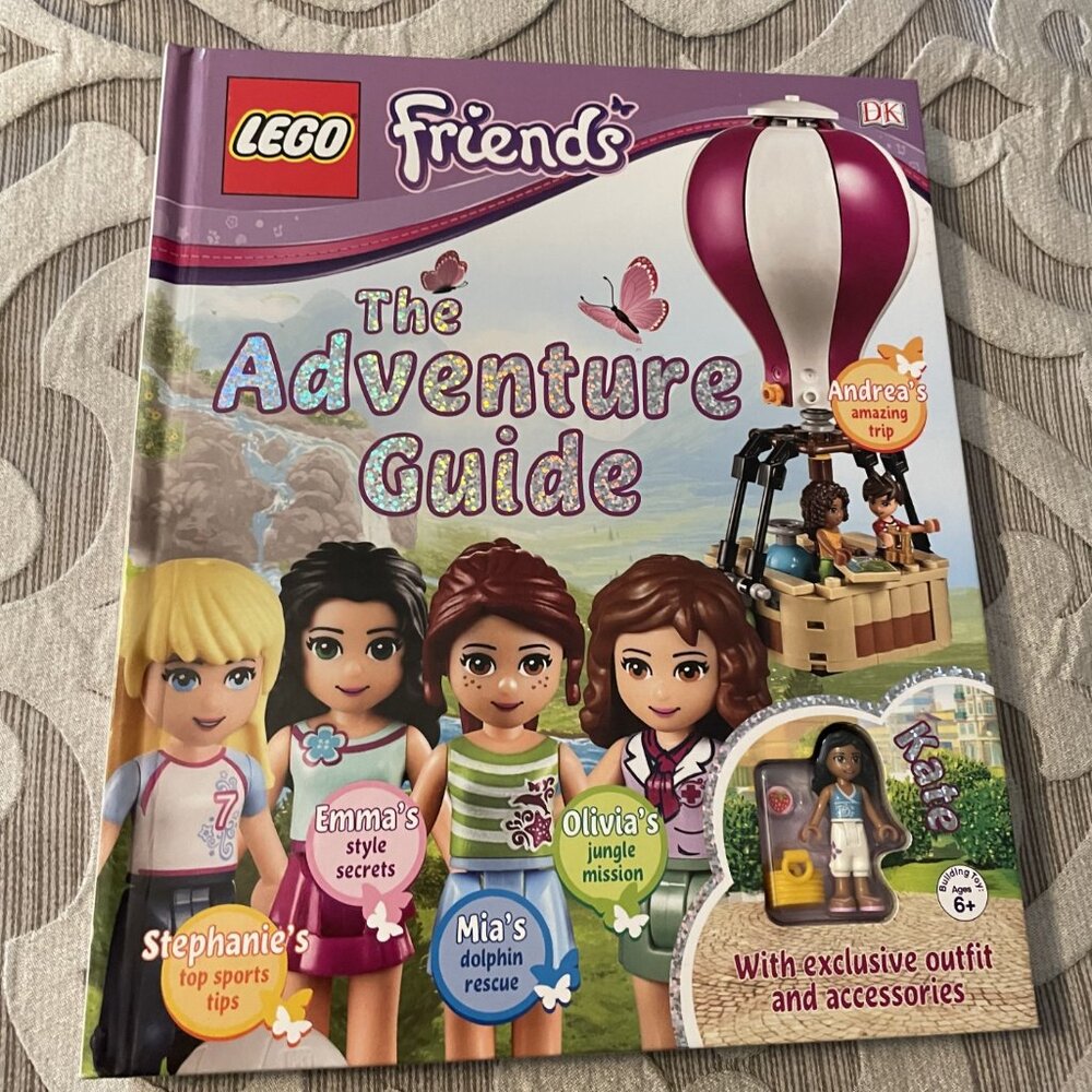 LEGO FRIENDS: The Adventure Guide with Kate Minifigure Brand NEW Stephanie Emma